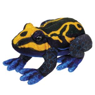 Żaba czarno - pomarańczowa 13cm. Wydawca: Beppe. Multiszop.pl Opakowanie Żaba czarno - pomarańczowa 13cm