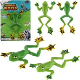 Żaba gumowa MIX. Wydawca: Trifox. Multiszop.pl Opakowanie Żaba gumowa MIX