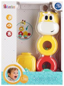 Opakowanie Zabawka modułowa Bam Bam Żyrafka