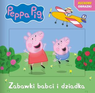 Zabawki babci i dziadka. Świnka Peppa. Ruchome obrazki. Autor: Opracowanie zbiorowe. Multiszop.pl Okładka książki Zabawki babci i dziadka. Świnka Peppa. Ruchome obrazki