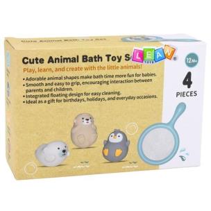 Opakowanie Zabawki do kąpieli Zwierzątka 4el.