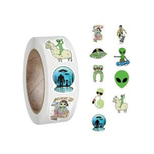 Opakowanie Zabawne naklejki UFO 300szt