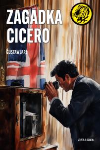 Zagadka Cicero. Autor: Gustaw Jarl. Multiszop.pl Okładka książki Zagadka Cicero