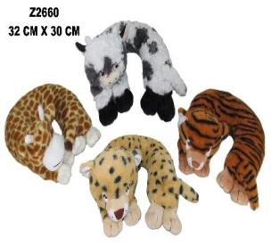 Opakowanie Zagłówek zwierzęta 30x32cm MIX