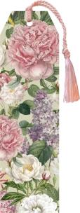 Opakowanie Zakładka 142 ze wstążką Piwonie i róże