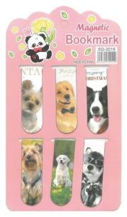 Opakowanie Zakładka do książek magnetyczna Pieski