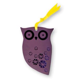 Zakładka do książek ze wstążką - Sowa Jagoda. Wydawca: Moses. Multiszop.pl Opakowanie Zakładka do książek ze wstążką - Sowa Jagoda