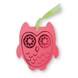 Zakładka do książek ze wstążką - Sowa różowa. Wydawca: Moses. Multiszop.pl Opakowanie Zakładka do książek ze wstążką - Sowa różowa