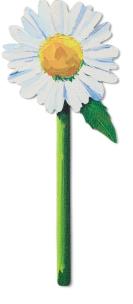 Opakowanie Zakładka do książki kwiaty - Malowany stokrotka