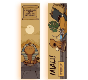 Zakładka kartonowa - Bogowie. Wydawca: Molom. Multiszop.pl Opakowanie Zakładka kartonowa - Bogowie