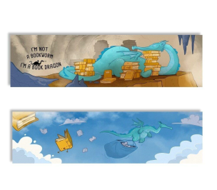 Zakładka kartonowa - Book Dragon. Wydawca: Molom. Multiszop.pl Opakowanie Zakładka kartonowa - Book Dragon