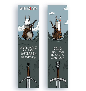 Zakładka kartonowa - Dwa miecze. Wydawca: Molom. Multiszop.pl Opakowanie Zakładka kartonowa - Dwa miecze