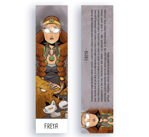 Zakładka kartonowa - Freya. Wydawca: Molom. Multiszop.pl Opakowanie Zakładka kartonowa - Freya