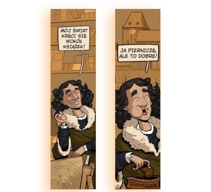 Zakładka kartonowa - Kopernik. Wydawca: Molom. Multiszop.pl Opakowanie Zakładka kartonowa - Kopernik