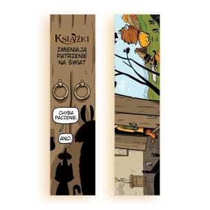 Opakowanie Zakładka kartonowa - Książki zmieniają..