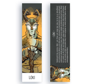 Zakładka kartonowa - Loki. Wydawca: Molom. Multiszop.pl Opakowanie Zakładka kartonowa - Loki