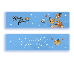 Opakowanie Zakładka kartonowa - Mały Psiążę