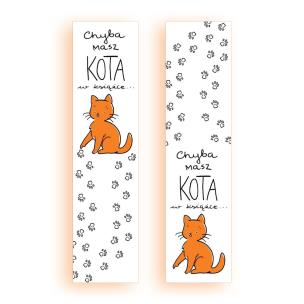 Opakowanie Zakładka kartonowa Masz kota w książce