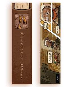 Zakładka kartonowa - Milczenie owies. Wydawca: Molom. Multiszop.pl Opakowanie Zakładka kartonowa - Milczenie owies