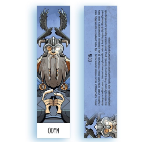 Zakładka kartonowa - Odyn. Wydawca: Molom. Multiszop.pl Opakowanie Zakładka kartonowa - Odyn