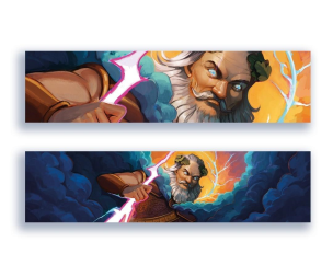 Opakowanie Zakładka kartonowa - Perun Gromowładny