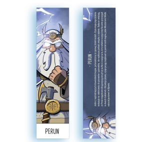 Zakładka kartonowa - Perun. Wydawca: Molom. Multiszop.pl Opakowanie Zakładka kartonowa - Perun