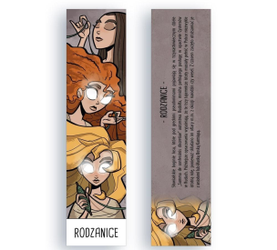 Zakładka kartonowa - Rodzanice. Wydawca: Molom. Multiszop.pl Opakowanie Zakładka kartonowa - Rodzanice