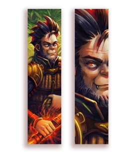 Zakładka kartonowa - Sun Wukong. Wydawca: Molom. Multiszop.pl Opakowanie Zakładka kartonowa - Sun Wukong