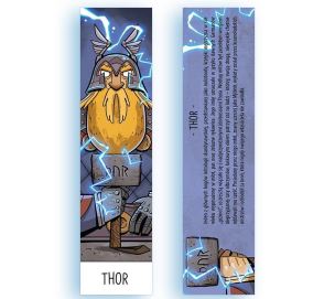 Zakładka kartonowa - Thor. Wydawca: Molom. Multiszop.pl Opakowanie Zakładka kartonowa - Thor