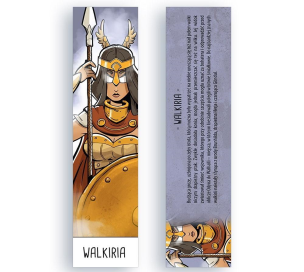 Zakładka kartonowa - Walkiria. Wydawca: Molom. Multiszop.pl Opakowanie Zakładka kartonowa - Walkiria