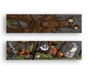 Zakładka kartonowa - Zwierzyniec Pierścienia. Wydawca: Molom. Multiszop.pl Opakowanie Zakładka kartonowa - Zwierzyniec Pierścienia