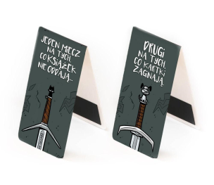 Zakładka magnetyczna - Dwa miecze. Wydawca: Molom. Multiszop.pl Opakowanie Zakładka magnetyczna - Dwa miecze