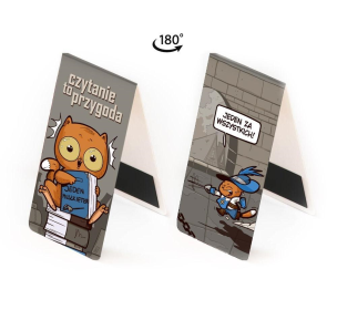 Zakładka magnetyczna - Jeden muszkieter. Wydawca: Molom. Multiszop.pl Opakowanie Zakładka magnetyczna - Jeden muszkieter