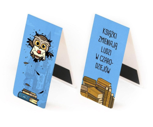 Zakładka magnetyczna - Książki zmieniają.... Wydawca: Molom. Multiszop.pl Opakowanie Zakładka magnetyczna - Książki zmieniają...