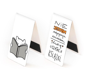 Zakładka magnetyczna - Nie jestem statystycznym.... Wydawca: Molom. Multiszop.pl Opakowanie Zakładka magnetyczna - Nie jestem statystycznym...