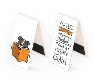 Zakładka magnetyczna - Nie jestem statystycznym... Wydawca: Molom. Multiszop.pl Opakowanie Zakładka magnetyczna - Nie jestem statystycznym..