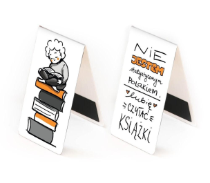 Zakładka magnetyczna - Nie jestem statystycznym.... Wydawca: Molom. Multiszop.pl Opakowanie Zakładka magnetyczna - Nie jestem statystycznym...