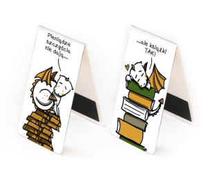 Zakładka magnetyczna - Pieniądze szczęścia nie.... Wydawca: Molom. Multiszop.pl Opakowanie Zakładka magnetyczna - Pieniądze szczęścia nie...