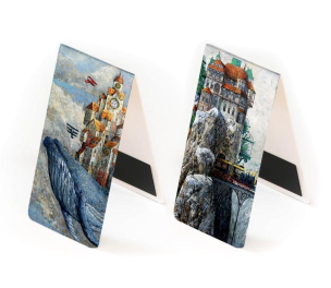 Zakładka magnetyczna - Stary Zegarmistrz/Stacja.... Wydawca: Molom. Multiszop.pl Opakowanie Zakładka magnetyczna - Stary Zegarmistrz/Stacja...