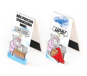 Zakładka magnetyczna - Ups!. Wydawca: Molom. Multiszop.pl Opakowanie Zakładka magnetyczna - Ups!