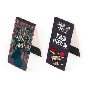 Zakładka magnetyczna - Wiedźma. Uważaj co czytasz. Wydawca: Molom. Multiszop.pl Opakowanie Zakładka magnetyczna - Wiedźma. Uważaj co czytasz