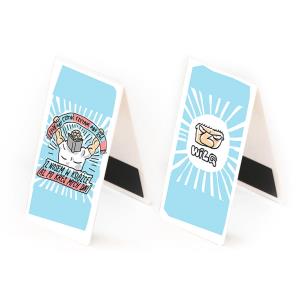 Zakładka magnetyczna WILQ - Z nosem w książce. Wydawca: Molom. Multiszop.pl Opakowanie Zakładka magnetyczna WILQ - Z nosem w książce