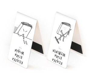 Zakładka magnetyczna - Zagadka. Wydawca: Molom. Multiszop.pl Opakowanie Zakładka magnetyczna - Zagadka