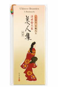 Opakowanie Zakładki do książki FBM-312 Piękności Ukiyo-e 6szt