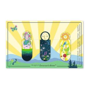 Zakładki magnetyczne Początek Lata 3szt. Wydawca: Moses. Multiszop.pl Opakowanie Zakładki magnetyczne Początek Lata 3szt