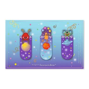 Zakładki magnetyczne Stworki 3szt. Wydawca: Moses. Multiszop.pl Opakowanie Zakładki magnetyczne Stworki 3szt