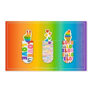 Zakładki magnetyczne Tęcza 3szt. Wydawca: Moses. Multiszop.pl Opakowanie Zakładki magnetyczne Tęcza 3szt