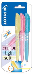 Opakowanie Zakreślacz frixion light soft x 3 kolory Pilot