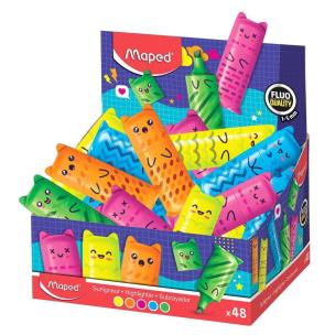 Zdjęcie produktu Zakreślacz Kawaii Mini mix kolorów (48szt) MAPED