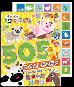 Zamieszanie na wsi. A ja lubię zwierzęta. 505 naklejek. Autor: Opracowanie zbiorowe. Multiszop.pl Okładka książki Zamieszanie na wsi. A ja lubię zwierzęta. 505 naklejek